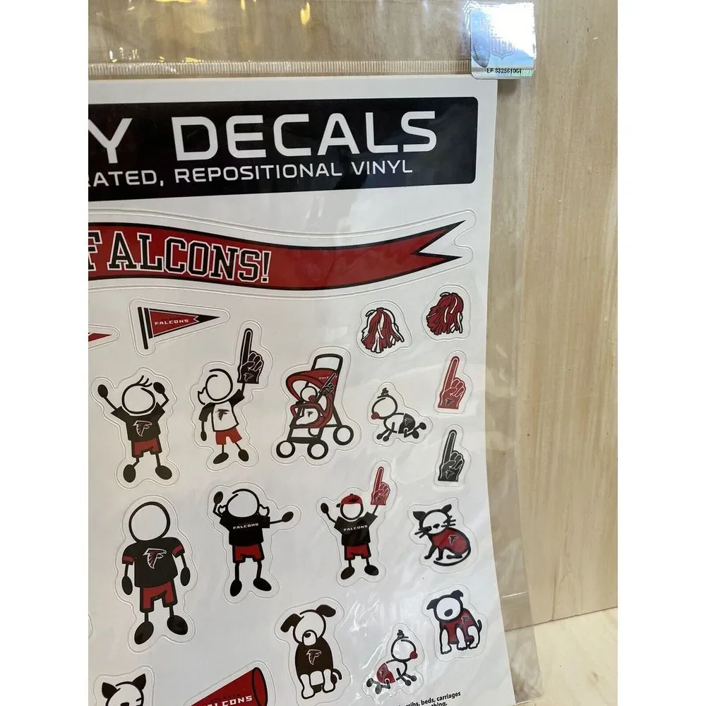 Atlanta Falcons NFL Football Family Decal Stickers‎ #1 Fan Family New